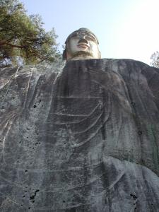 Jebiwon Buddha from below