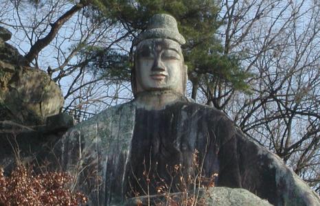 Jebiwon Buddha from the front