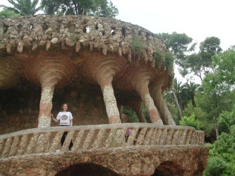 Myself at Park Guell