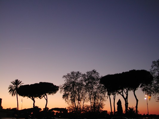 Gianicolo at dusk